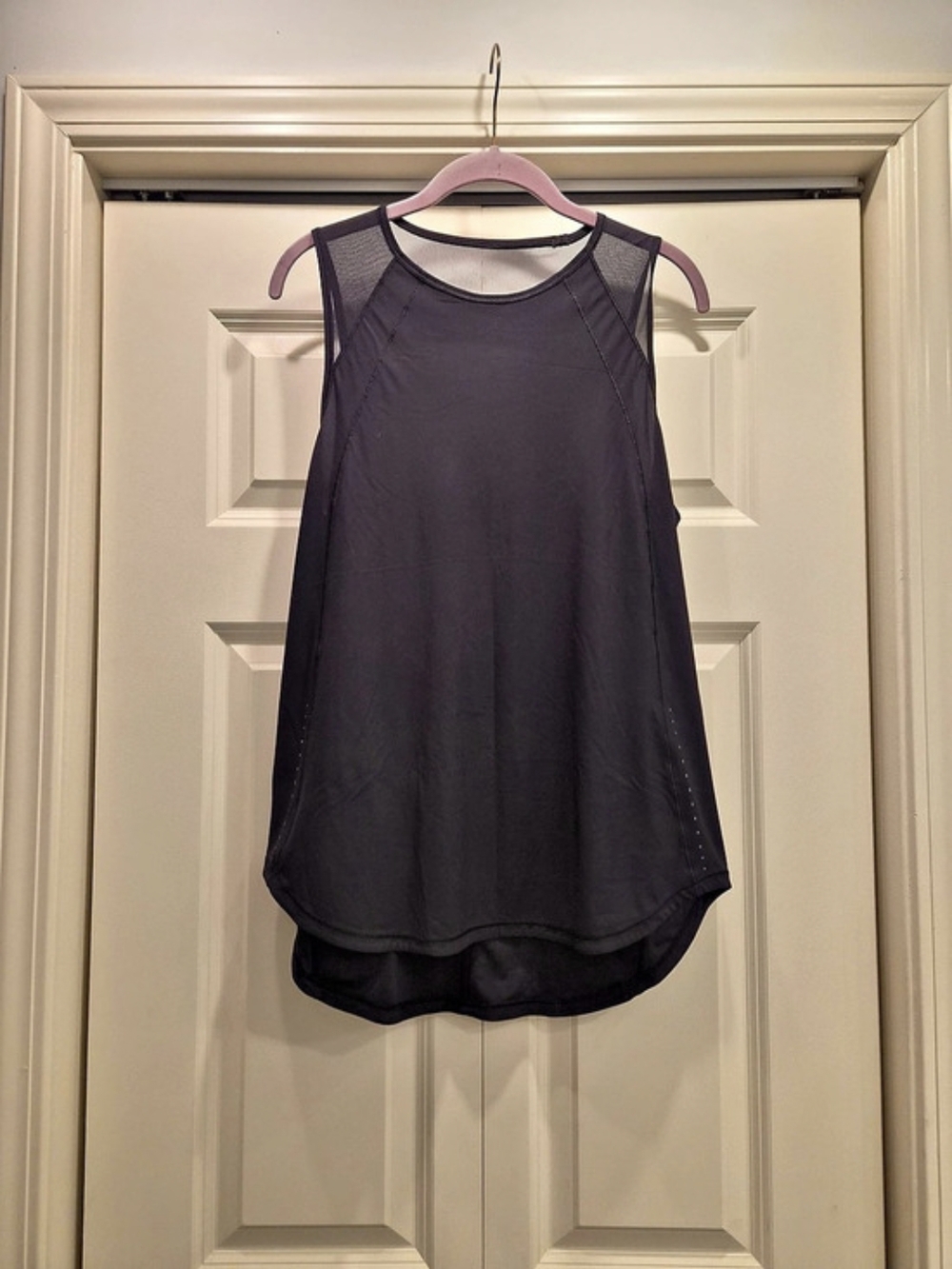 Lululemon Sculpt Tank Black Athletic Tank Top Size 12